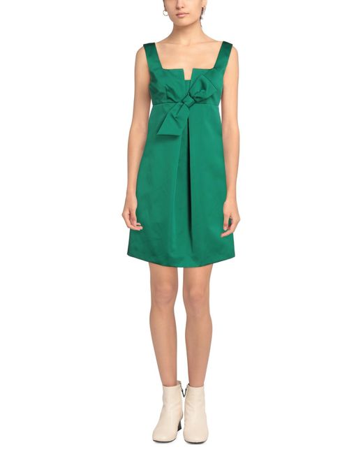 P.A.R.O.S.H. Green Mini Dress