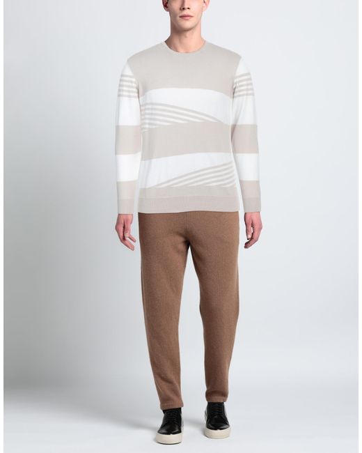 Pullover di Rossopuro in White da Uomo