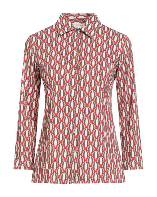 Maliparmi Red Blush Shirt Polyamide, Elastane