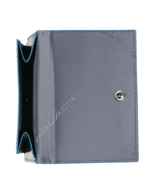 Piquadro Blue Cardholder for men