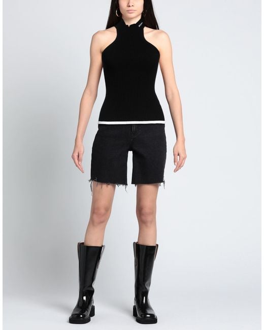 Top MSGM en coloris Black