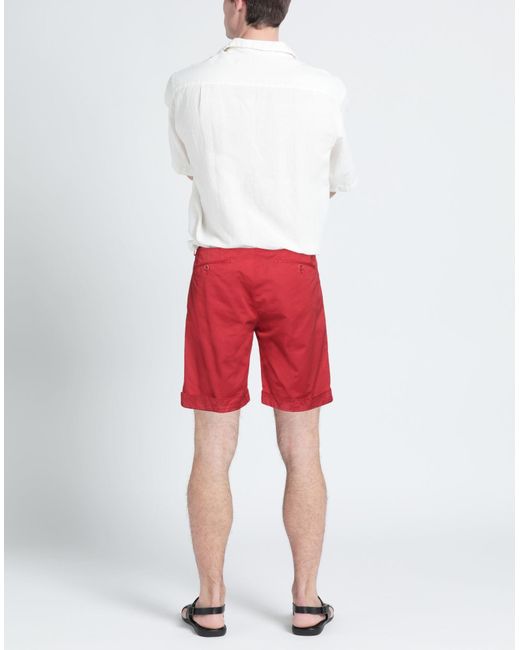 Etro Red Shorts & Bermuda Shorts for men