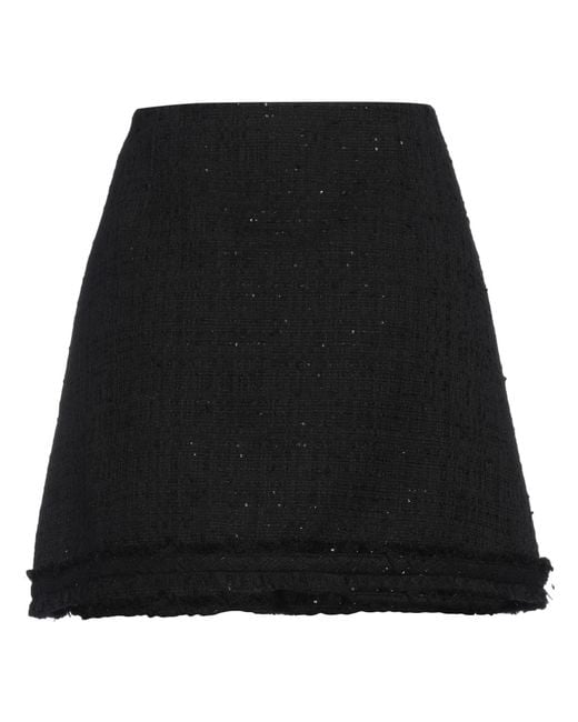 Versace Black Mini Skirt