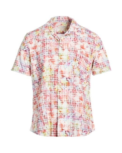 Tintoria Mattei 954 Pink Shirt for men