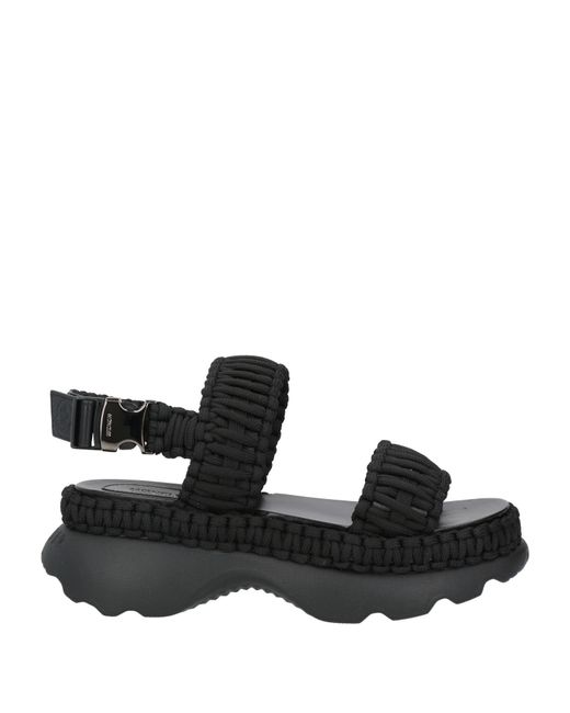Moncler Black Sandals