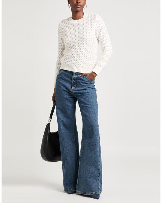 Alberta Ferretti White Jumper