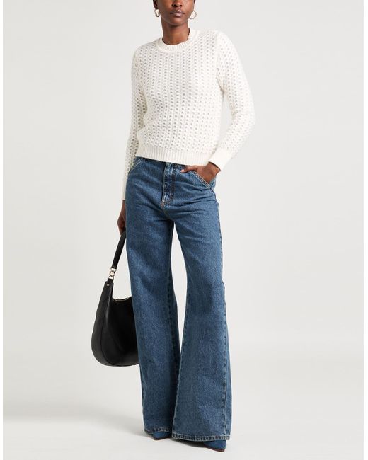 Pullover di Alberta Ferretti in White