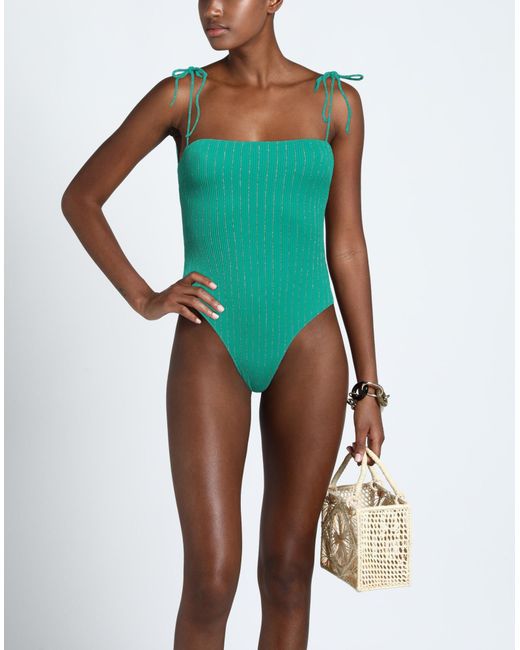 WIKINI Green One-piece Swimsuit