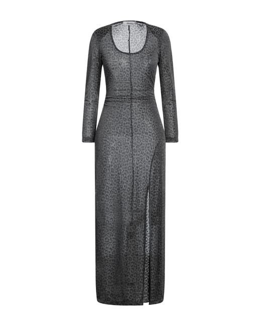 DIMORA Gray Maxi Dress
