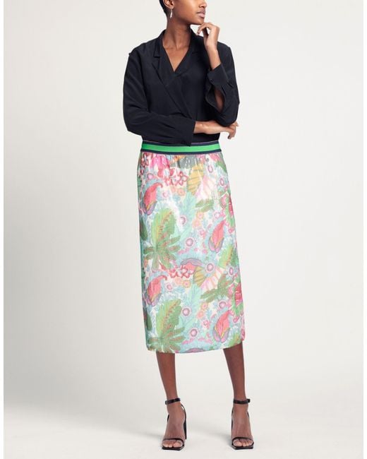 Shirtaporter Multicolor Midi Skirts