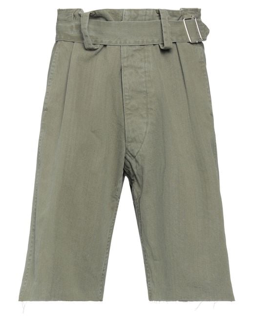 Maison Margiela Green Shorts & Bermuda Shorts for men