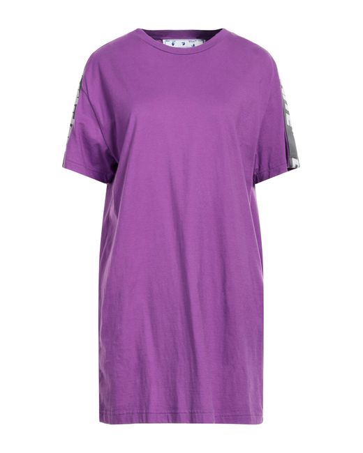 Off-White c/o Virgil Abloh Purple T-shirt
