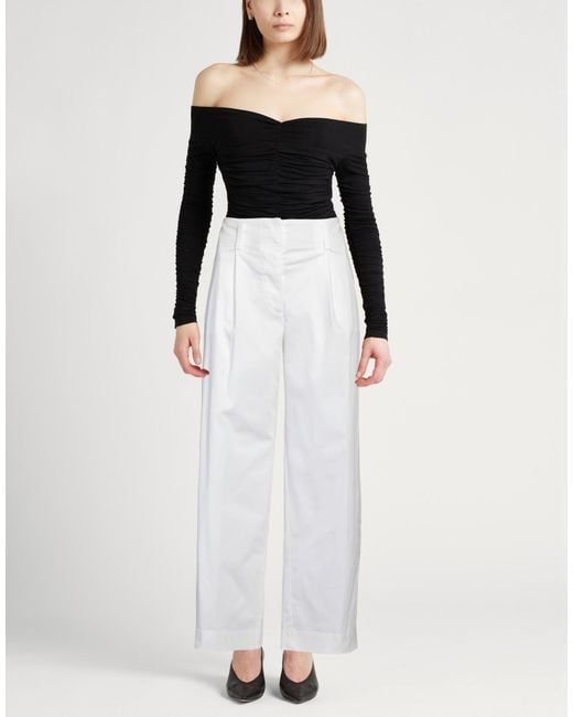 Malo White Trouser
