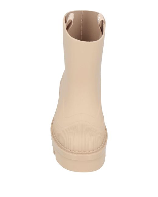 Chloé Natural Rain Boots