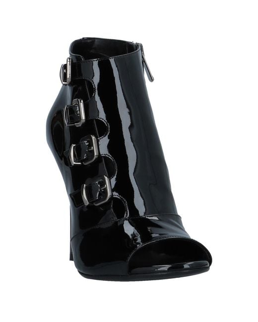 Albano Black Ankle Boots