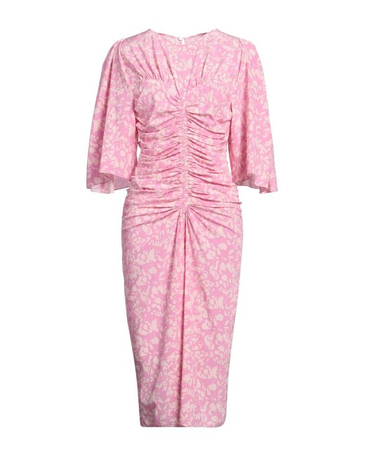 Isabel Marant Pink Midi-Kleid