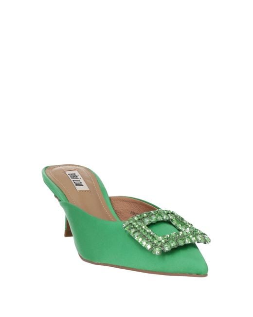 Mules & Zoccoli di Bibi Lou in Green