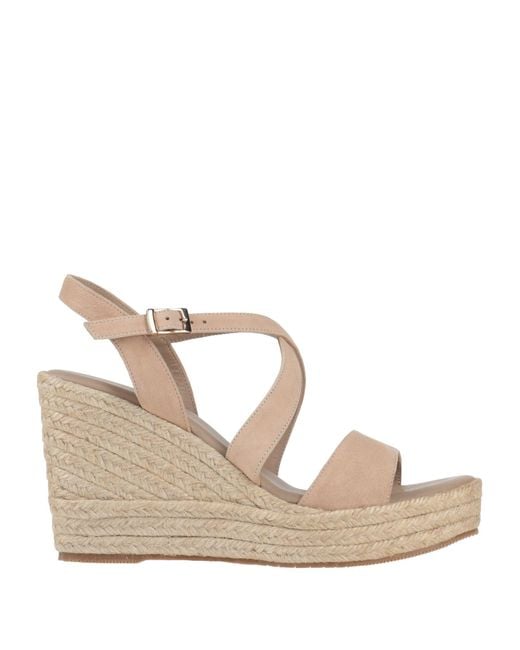 Espadrillas di Paloma Barceló in Natural