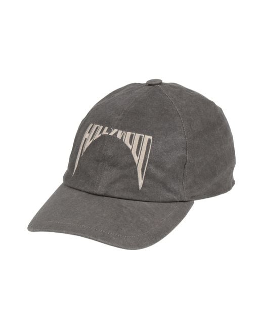 Rick Owens Gray Hat for men