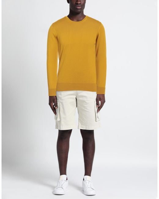 Alpha Studio Pullover in Yellow für Herren