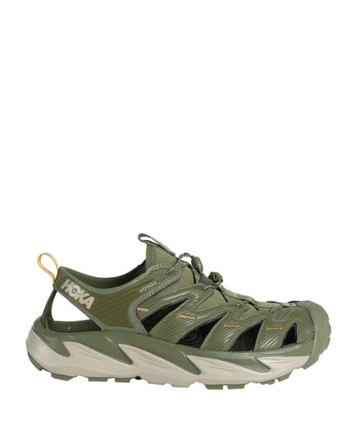 Hoka One One Green M Hopara Military Sneakers Textile Fibers, Rubber for men