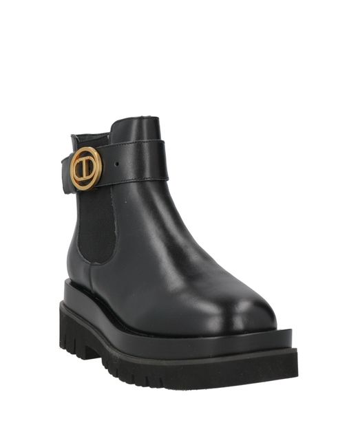 Twinset Black Ankle Boots