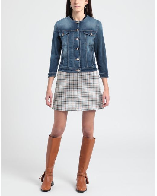 Jacob Cohen Blue Denim Outerwear