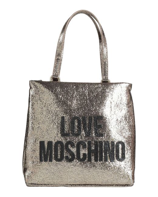 Love Moschino Gray Handbag