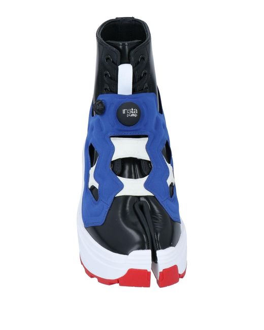 MM6 MAISON MARGIELA X SALOMON Blue Ankle Boots for men