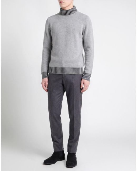 Gran Sasso Gray Turtleneck for men