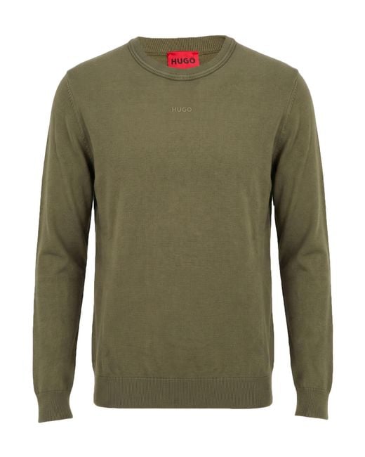 Pullover Boss de hombre de color Green