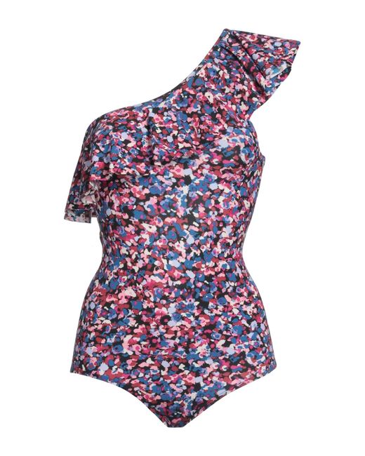 Isabel Marant Purple One-piece Swimsuit