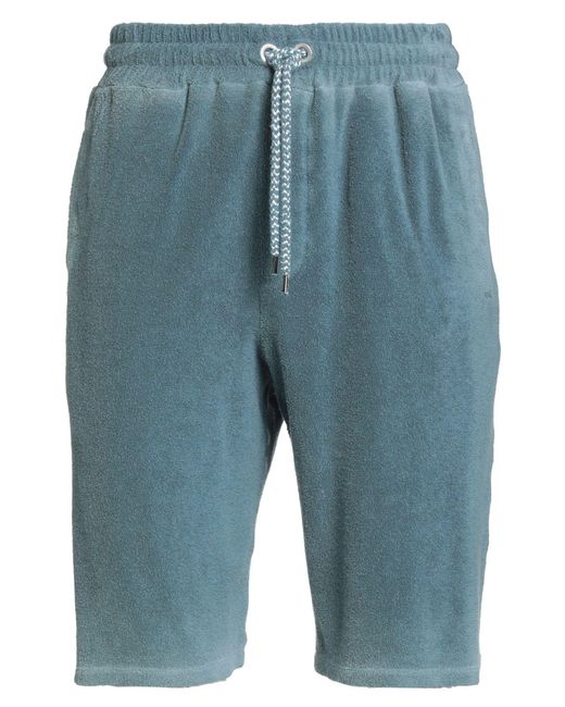 Roberto Collina Blue Shorts & Bermuda Shorts for men