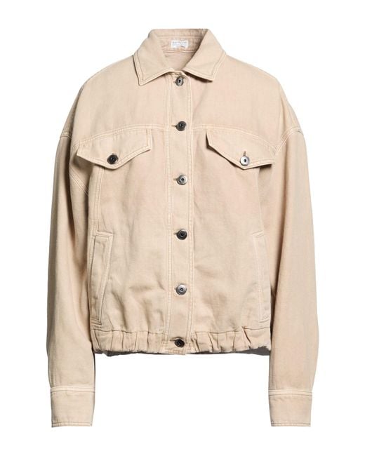 Brunello Cucinelli Natural Denim Outerwear