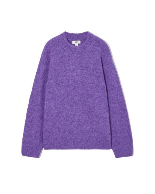 COS Purple Pullover