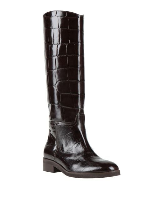 J.A.P. JOSE ANTONIO PEREIRA Black Boot Leather