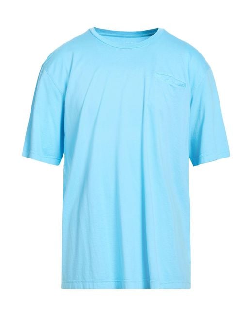 Fedeli Blue T-Shirts for men
