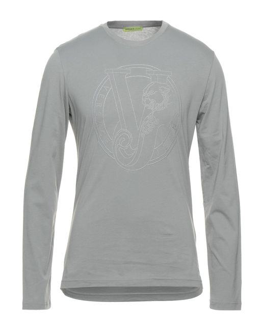 versace gray t shirt