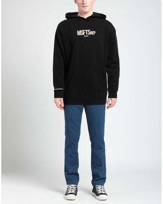 Msftsrep Black Sweatshirt for men