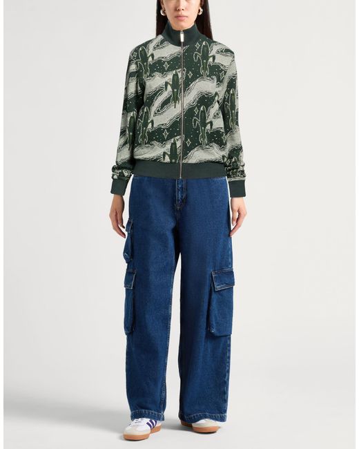 Maison Kitsuné Green Sweatshirt Cotton
