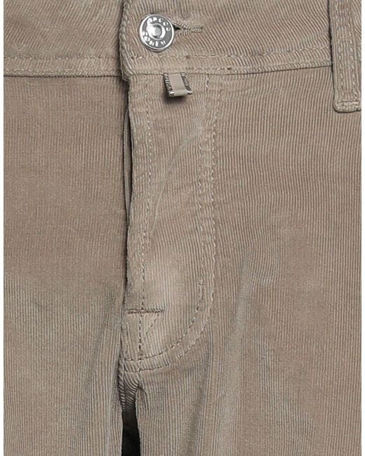 Jacob Cohen Gray Pants Cotton, Elastane, Polyester for men