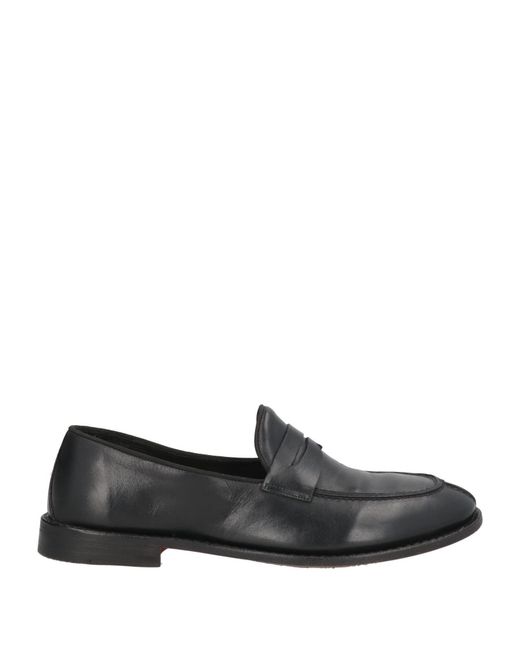 Alberto Fasciani Black Loafers Leather for men