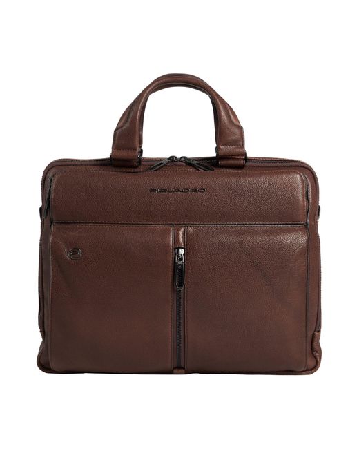 Piquadro Brown Handbag for men