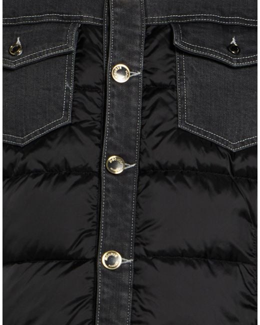 Moorer Black Puffer Polyamide, Cotton, Elastane for men