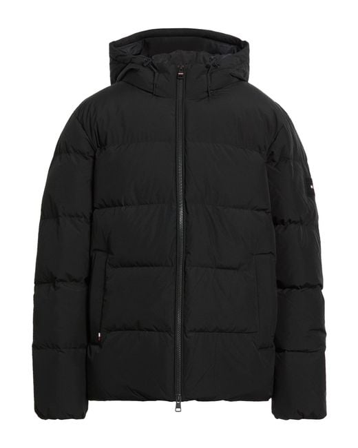 Tommy Hilfiger Black Puffer Polyester for men