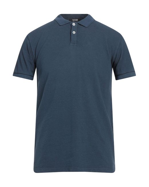 Bomboogie Blue Polo Shirt for men