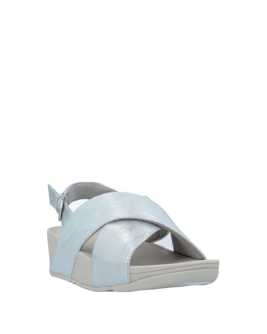 Fitflop Blue Sandals Polyurethane