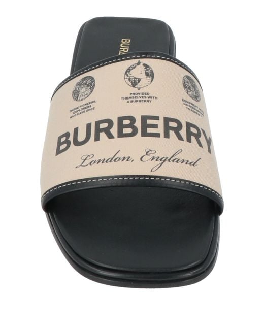 Burberry White Sandals
