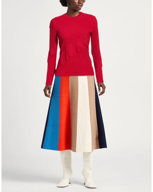 Boutique Moschino Red Sweater Viscose, Polyamide, Elastane