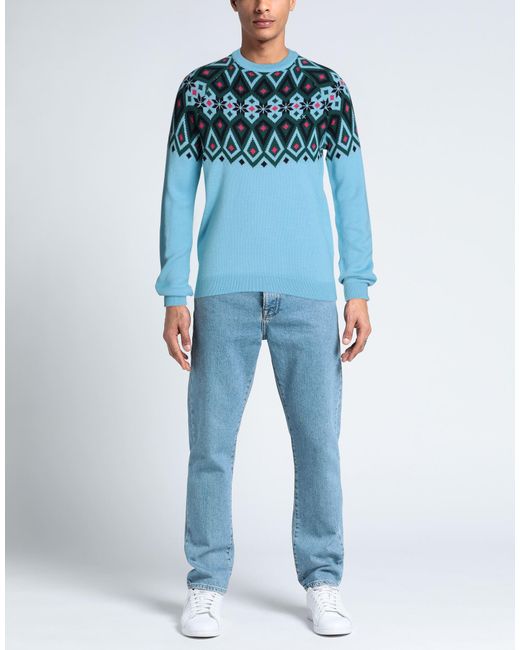 Sun 68 Blue Jumper for men